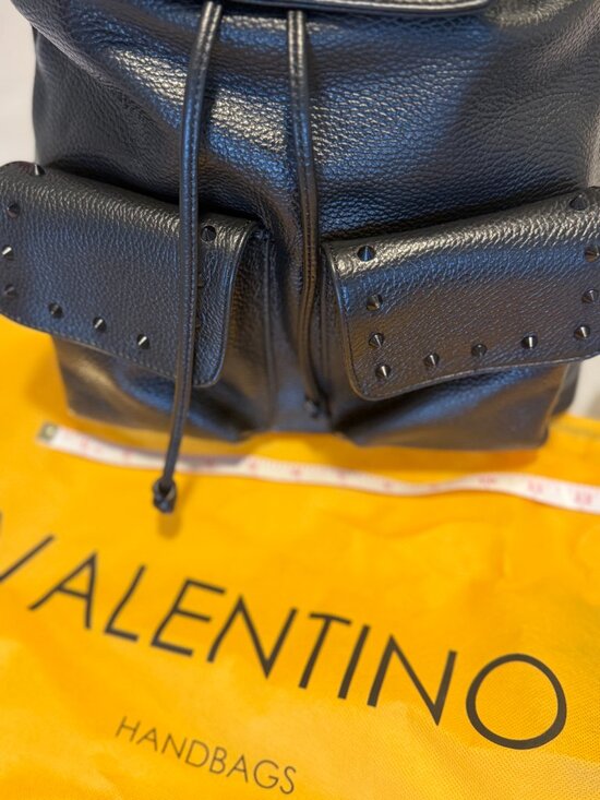 Valentino NWT Rock Stud Backpack with Dust Bag Black Leather MSRP $995 main image 5